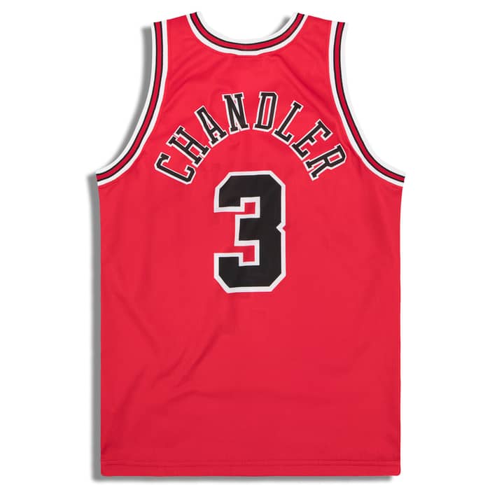 2001-06 Chicago Bulls Chandler #3 Champion Jersey (Away) Y