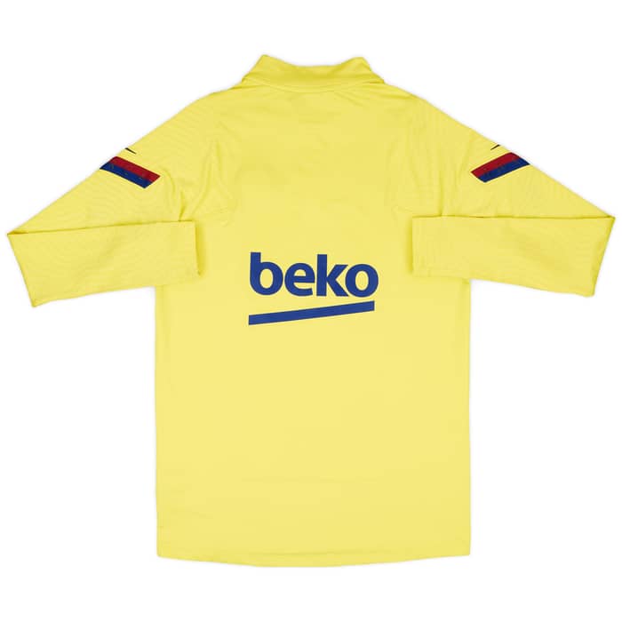 2020-21 Barcelona Nike 1/4 Zip Training Top - 6/10 - (M)