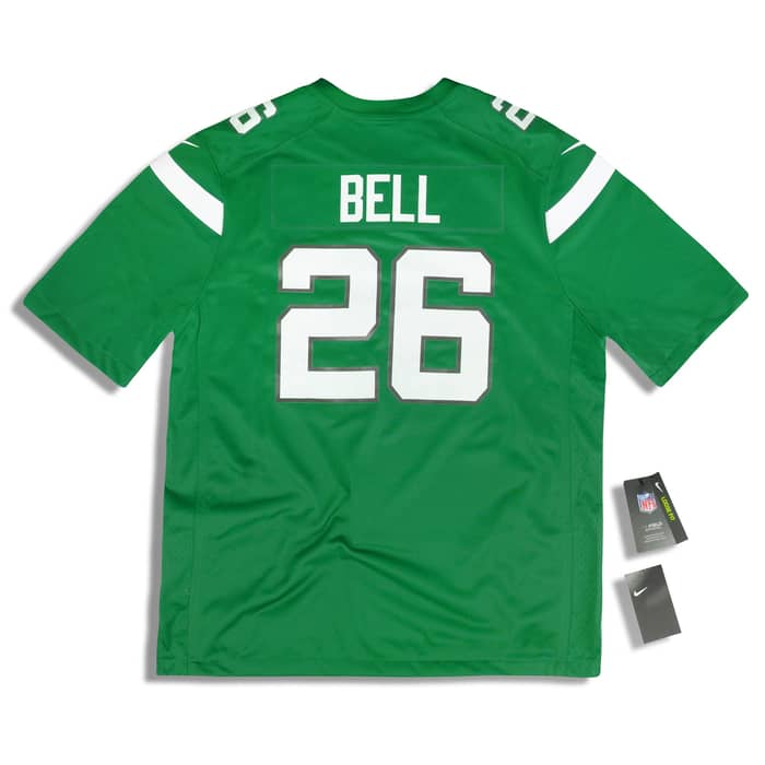 2019 New York Jets Bell #26 Nike Game Jersey (Home) L - W/Tags