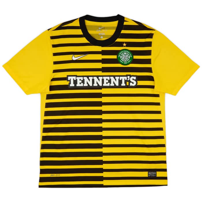 2011-12 Celtic Third Shirt Brown #8 - 9/10 - (L)