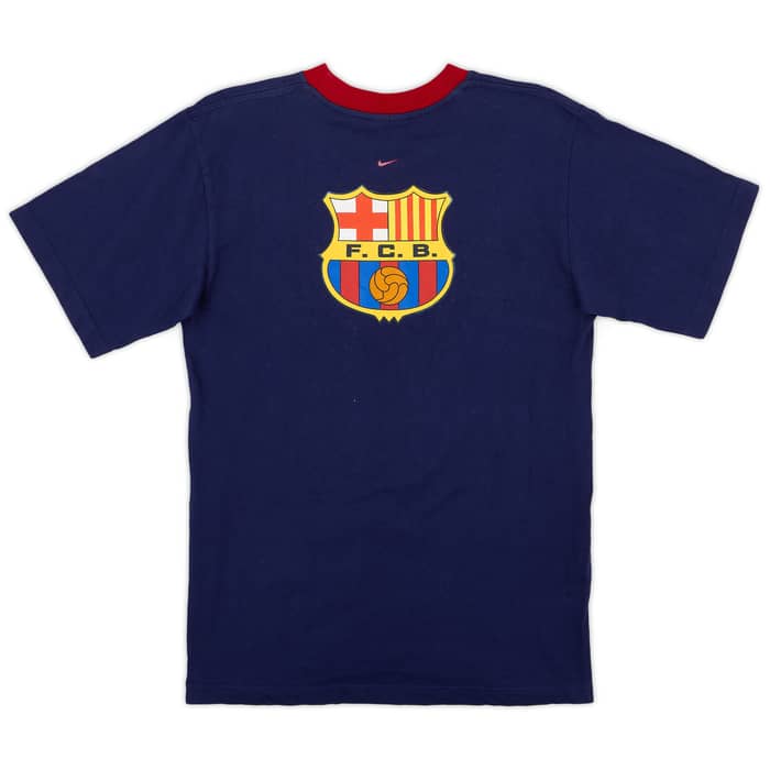 2010-11 Barcelona Nike Cotton Tee - 7/10 - (S)