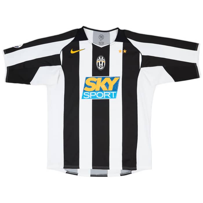 2004-05 Juventus Match Issue Home Shirt Blasi #20