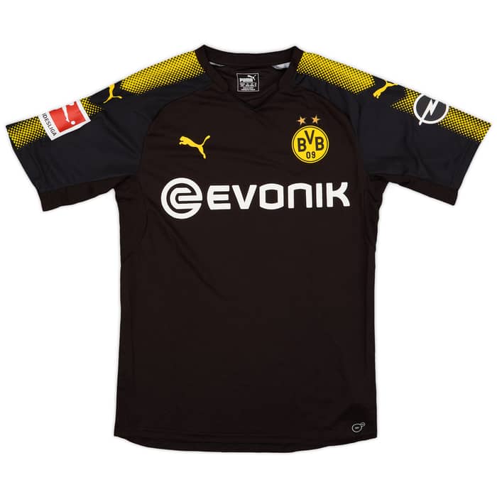 2017-18 Borussia Dortmund Authentic Away Shirt Dahoud #19 - 10/10 - (M)