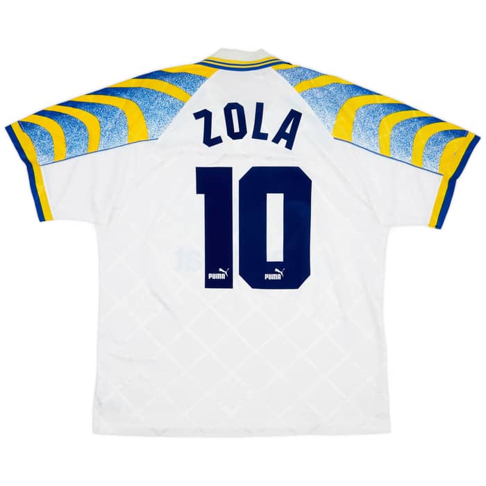 1995-97 Parma Home Shirt Zola #10 - 6/10 - (L)