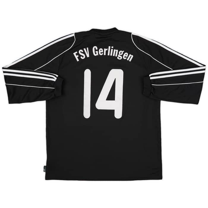 2008-09 adidas Template L/S Shirt (FSV Gerlingen) #14 - 7/10 - (L)