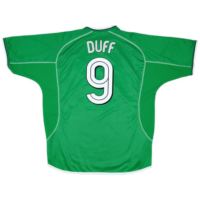 2001-03 Ireland Home Shirt Duff #9 - 8/10 - (XL)