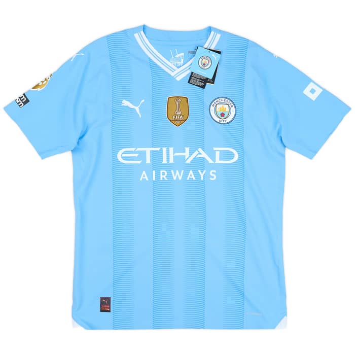 2023-24 Manchester City Player Issue Home Shirt Haaland #9