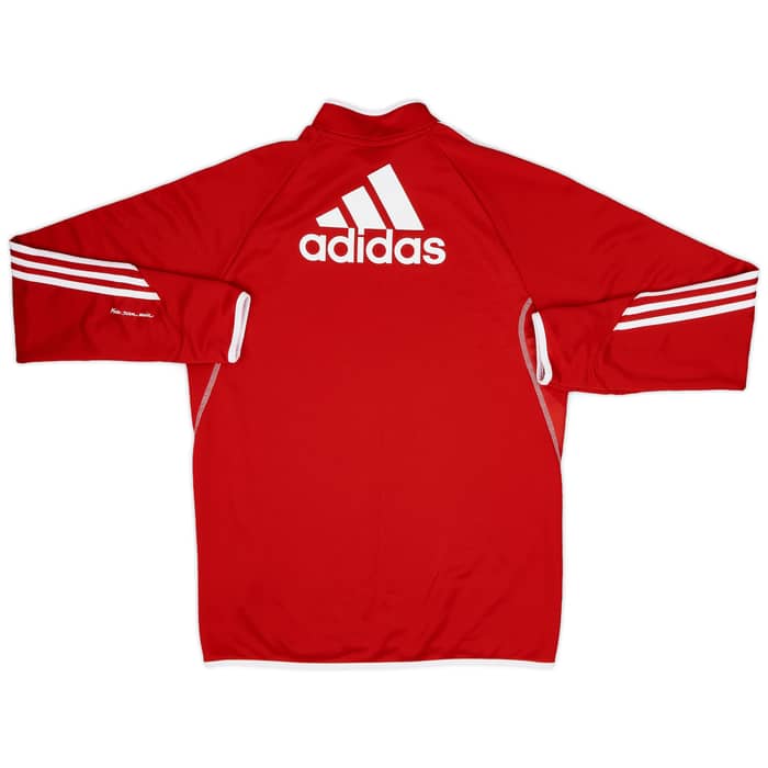 2013-14 Bayern Munich adidas 1/4 Zip Drill Top - 10/10 - (M/L)