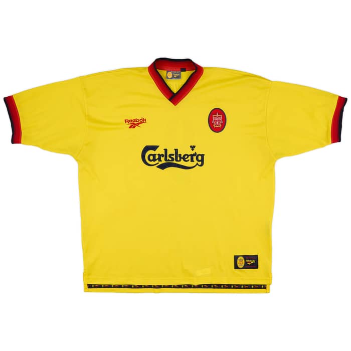 1997-99 Liverpool Away Shirt Fowler #9 - 8/10 - (XXL)