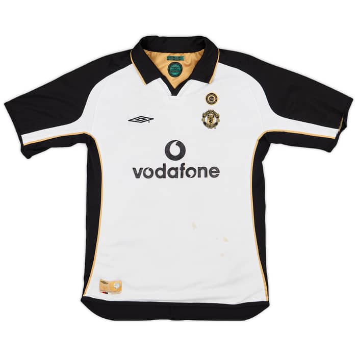 2001-02 Manchester United Centenary Away/Third Shirt - 5/10 - (L.Boys)