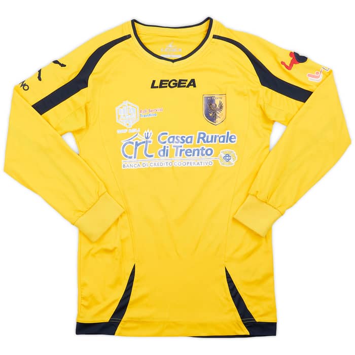 2014-15 AC Trento Home L/S Shirt #4 - 8/10 - (S)