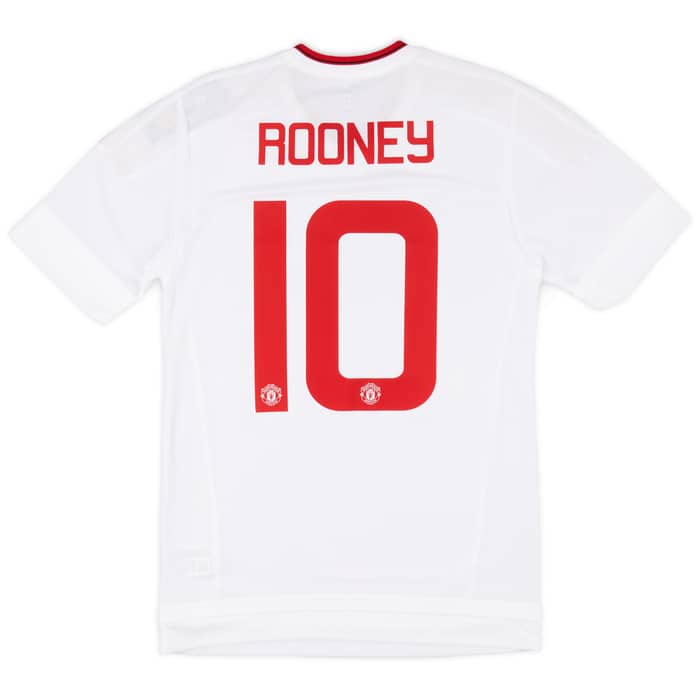 2015-16 Manchester United Player Issue Away Shirt Rooney #10 (S/M)