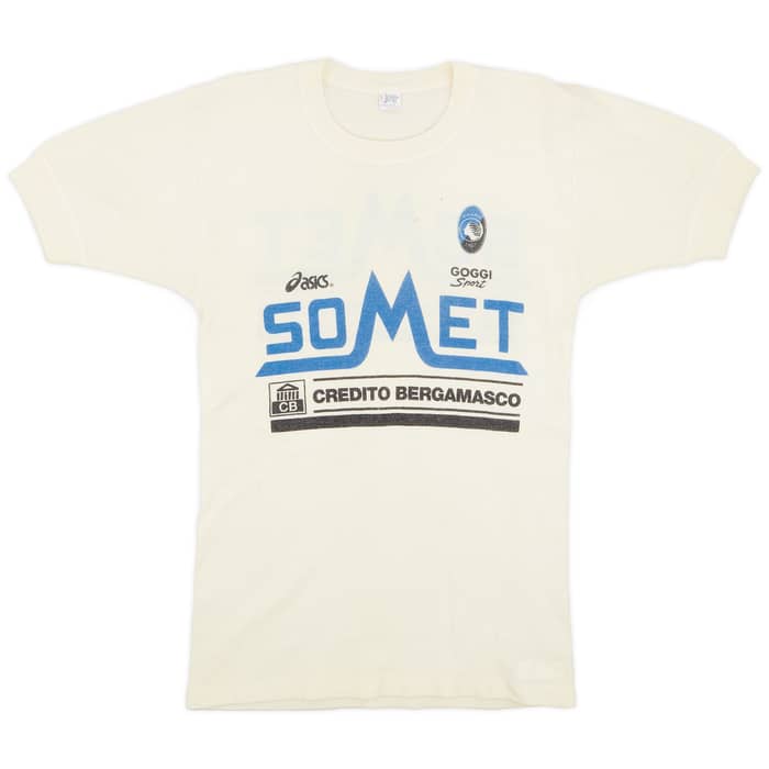 1995-96 Atalanta Asics Cotton Tee - 8/10 - (L)