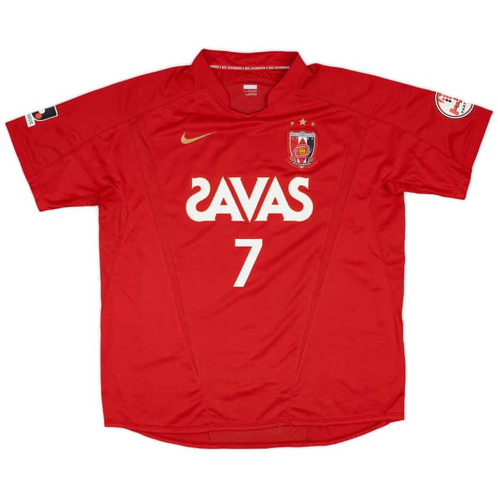 2009 Urawa Red Diamonds Signed Home Shirt Umesaki #7 - 7/10 - (XXL)