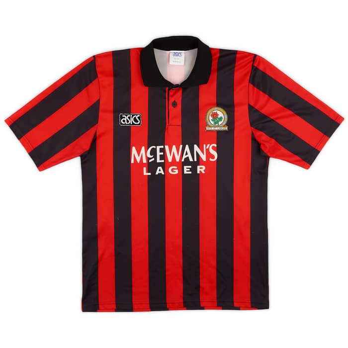 1992-94 Blackburn Away Shirt Shearer #9 - 7/10 - (M)
