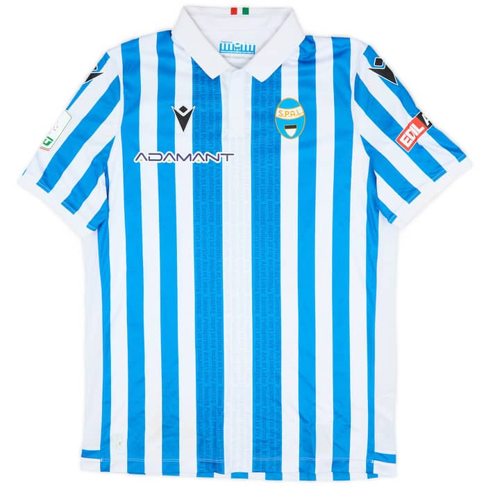 2022-23 SPAL Match Worn Home Shirt Dalle Mura #4