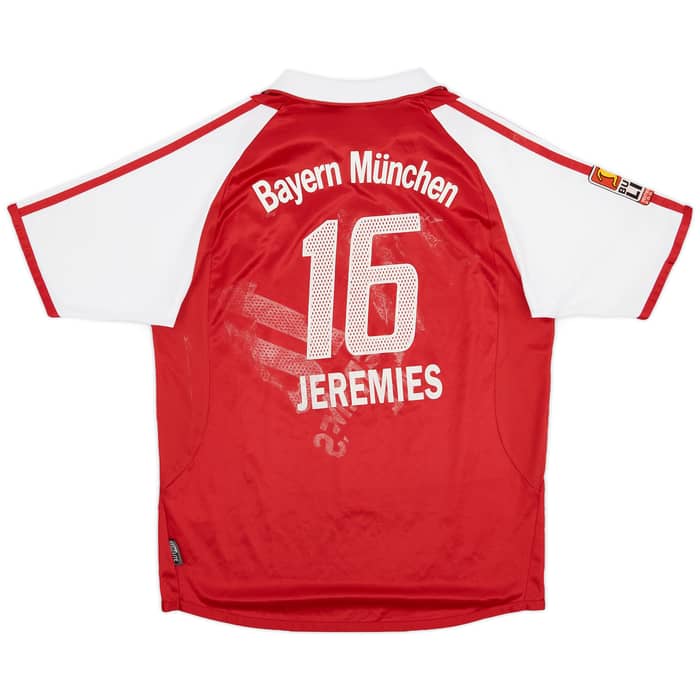 2003-04 Bayern Munich Home Shirt Jeremies #16 - 5/10 - (XL.Boys)