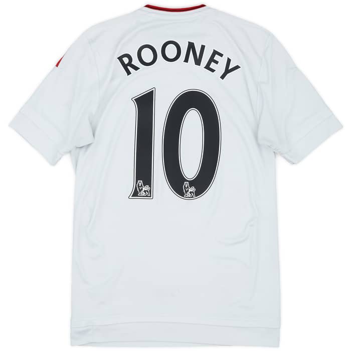 2015-16 Manchester United Away Shirt Rooney #10 - 4/10 - (XS)