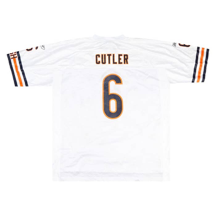 2009 Chicago Bears Cutler #6 Reebok On Field Jersey (Away) XXL