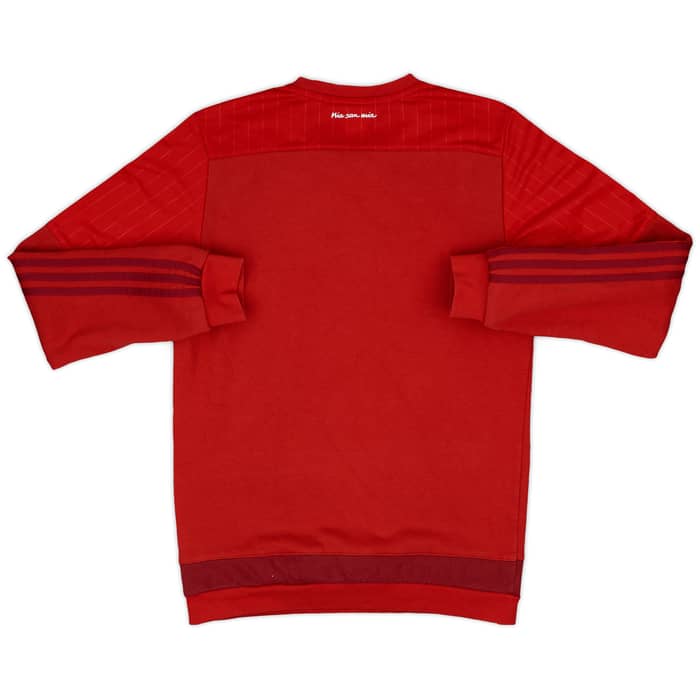 2015-16 Bayern Munich adidas Sweat Top - 8/10 - (S)