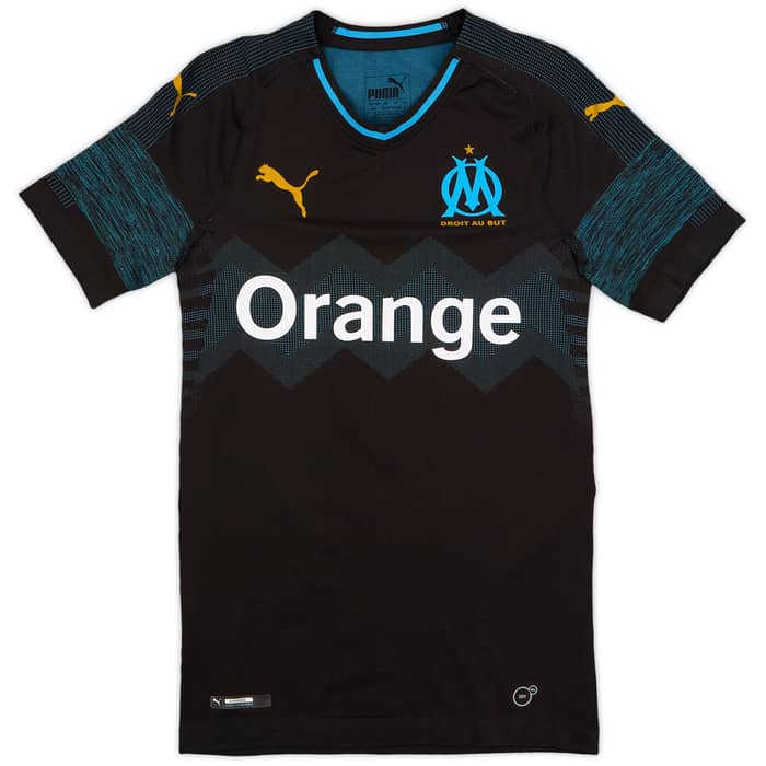 2018-19 Olympique Marseille EvoKnit Player Issue Away Shirt Balotelli #9 - 8/10 - (S)
