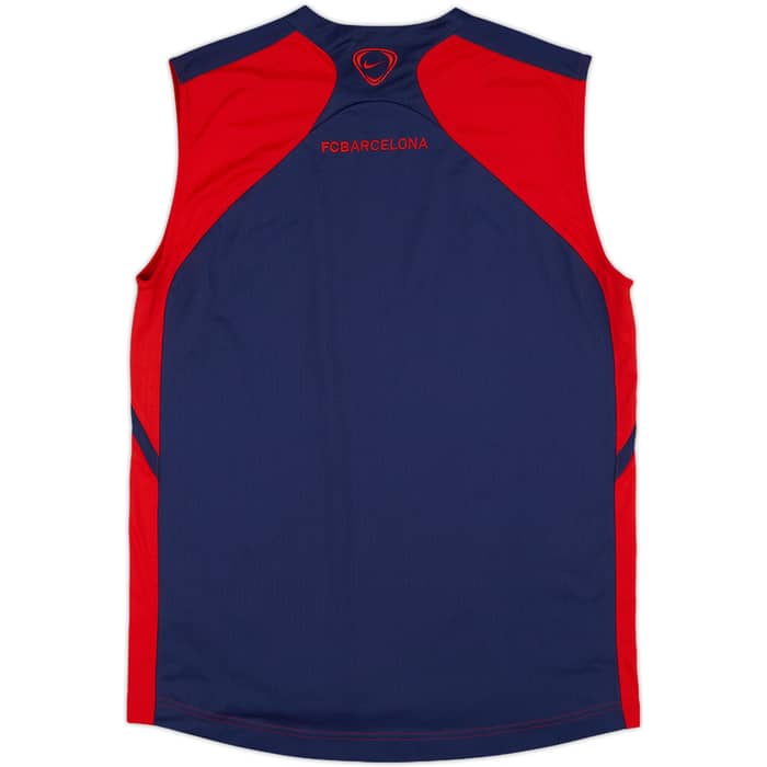 2007-08 Barcelona Nike Training Vest - 9/10 - (M)