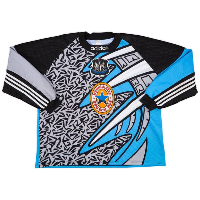 1995-96 Newcastle GK Shirt Hislop #15 - 8/10 - (XXL)