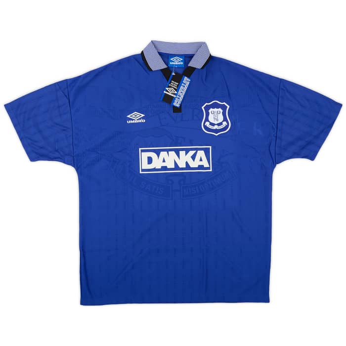 1995-97 Everton Home Shirt Ferguson #9 (XL)