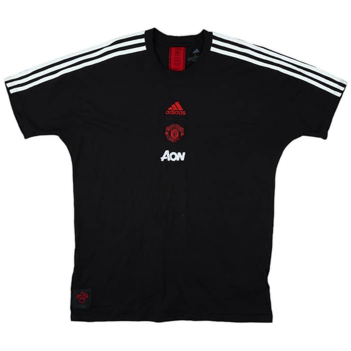2019-20 Manchester United adidas Training Tee - 7/10 - (L)