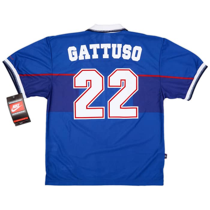 1997-99 Rangers Home Shirt Gattuso #22 (L)