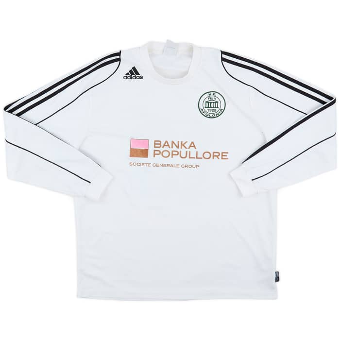 2006-07 KF Apolonia Away L/S Shirt #19 - 5/10 - (L)