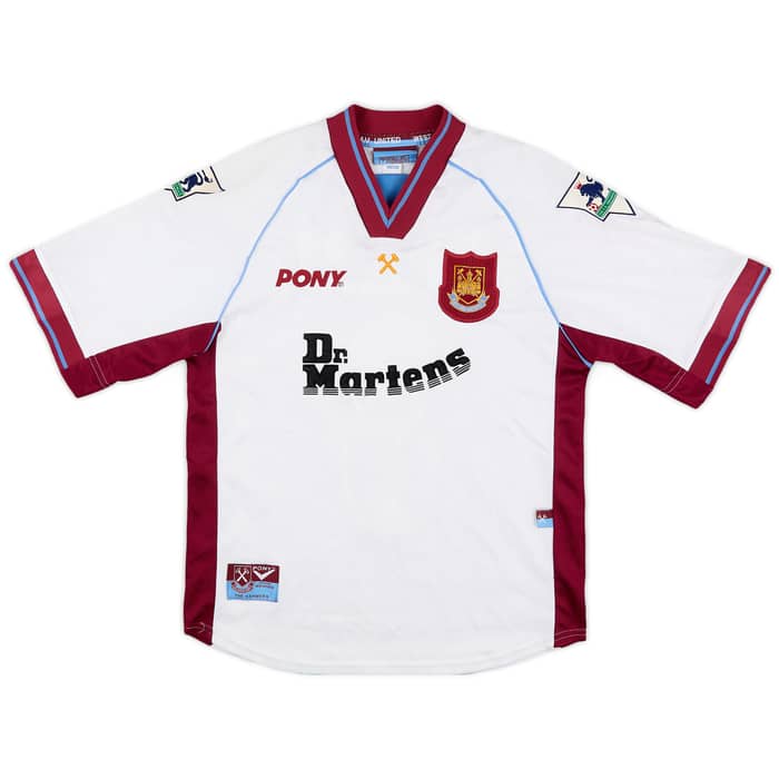 1998-99 West Ham Away Shirt Sinclair #8 - 8/10 - (Y)
