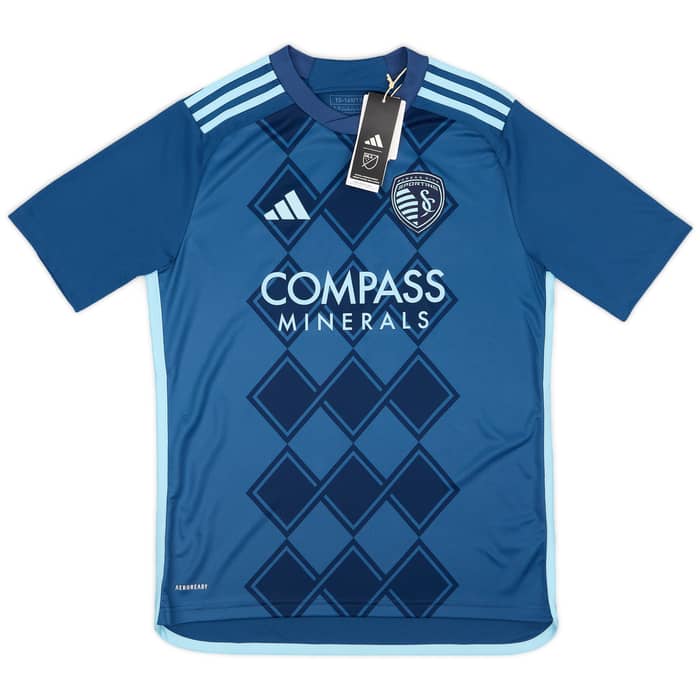 2024-25 Sporting Kansas City Away Shirt (XL.Kids)