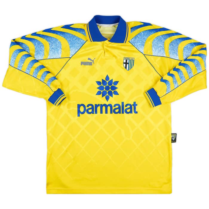 1995-96 Parma Third L/S Shirt Zola #10 - 8/10 - (XL)