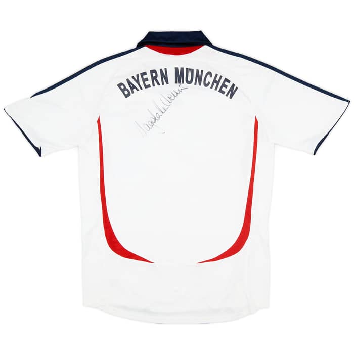 2006-07 Bayern Munich Signed Away Shirt - 6/10 - (M)