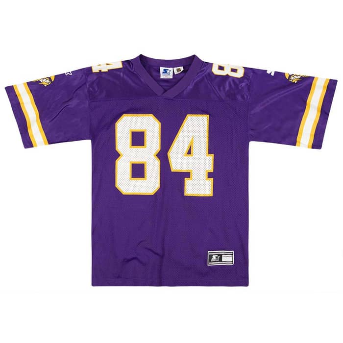 1998 Minnesota Vikings Moss #84 Starter Jersey (Home) XL