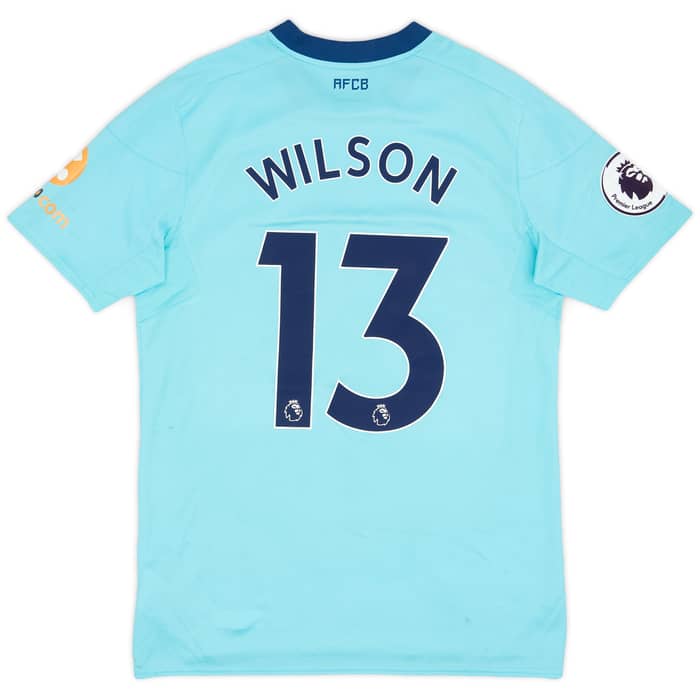 2017-18 Bournemouth Match Issue Away Shirt Wilson #13