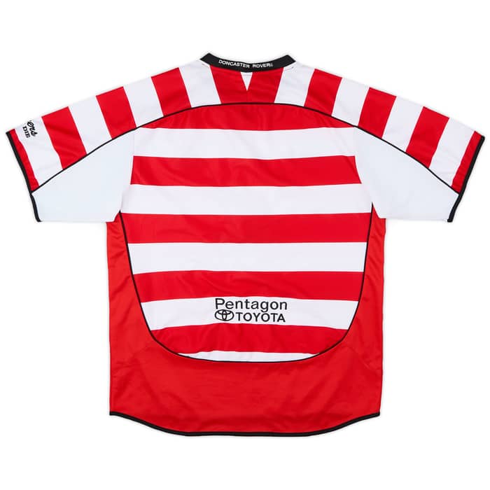 2007-08 Doncaster Rovers Home Shirt - 8/10 - (XL)