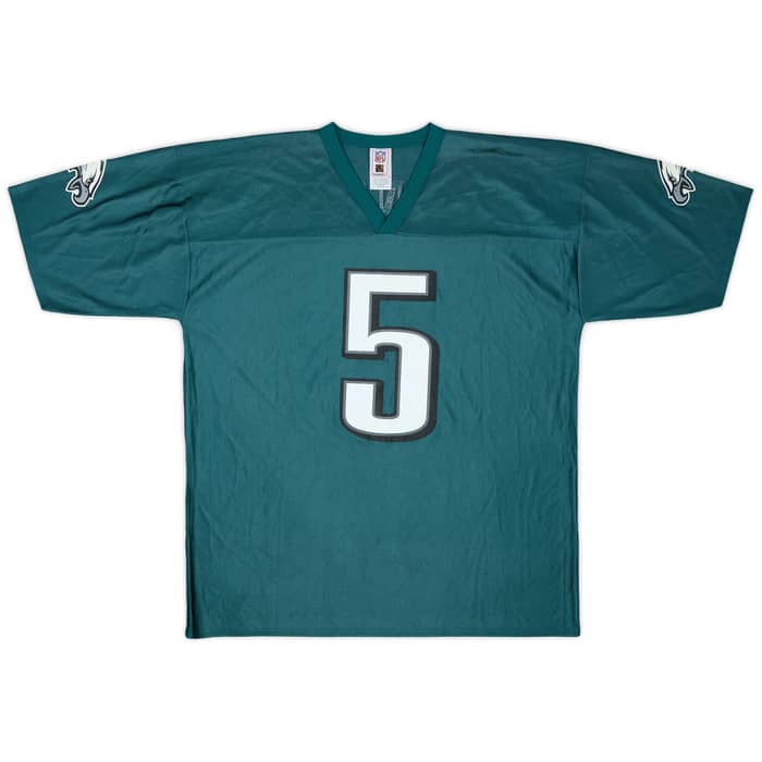 2005-06 Philadelphia Eagles McNabb #5 NFL Replica Home Jersey - 6/10 - (XL)