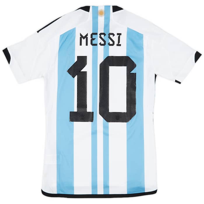 2022-23 Argentina Home Shirt Messi #10 (XS)
