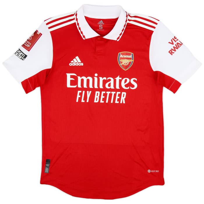 2022-23 Arsenal Match Issue FA Cup Home Shirt Fabio Vieira #21