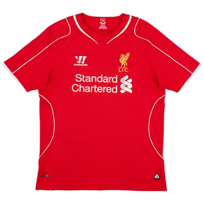 2014-15 Liverpool Home Shirt Gerrard #8 - 4/10 - (M)