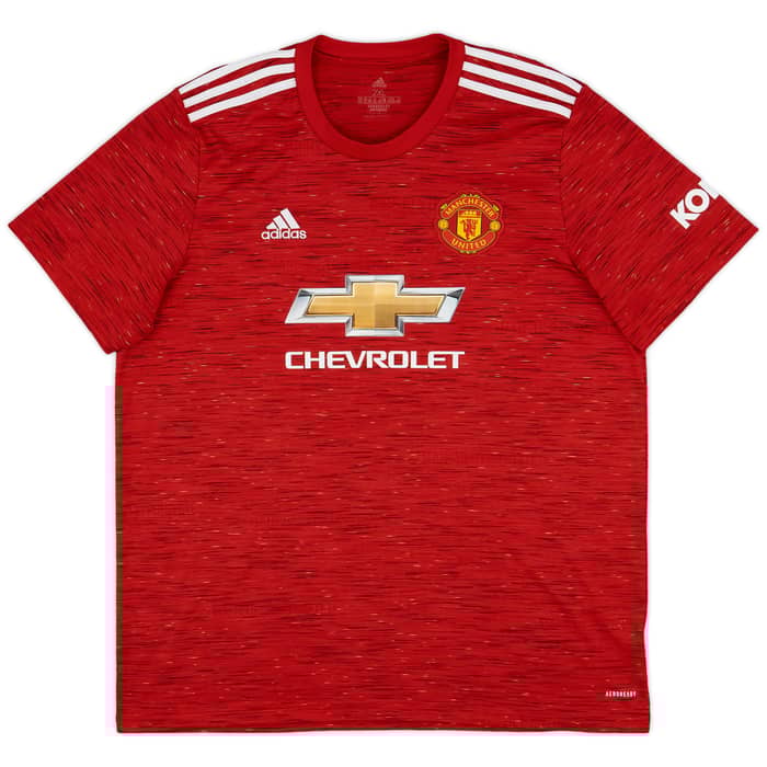 2020-21 Manchester United Home Shirt Cavani #7 - 10/10 - (XXL)