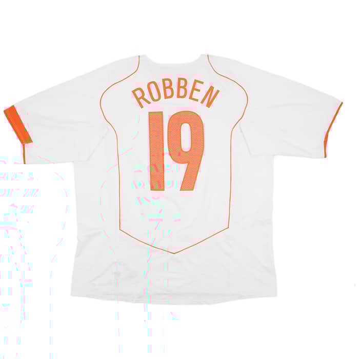 2004-06 Netherlands Away Shirt Robben #19 - 6/10 - (XXL)