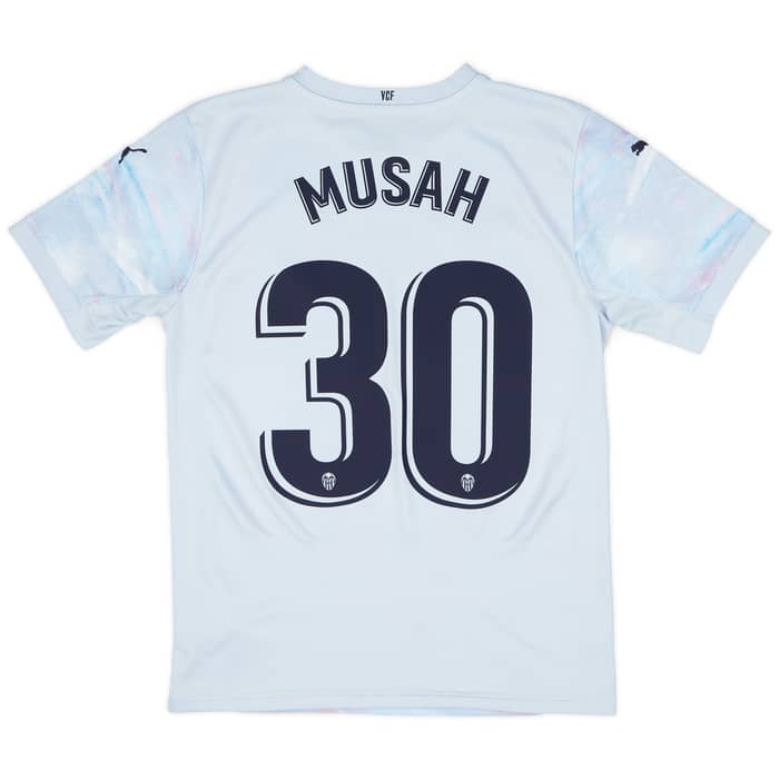 2020-21 Valencia Third Shirt Musah #30 - 9/10 - (S)