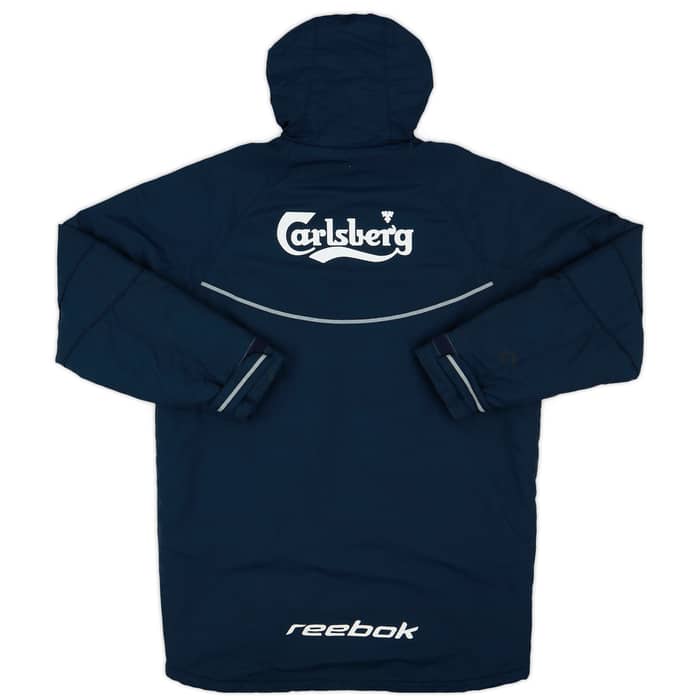 2001-02 Liverpool Reebok Padded Bench Coat - 9/10 - (M)