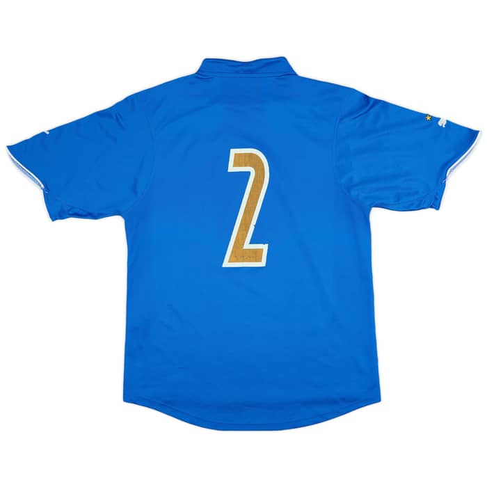 2003-04 Italy Home Shirt #2 - 6/10 - (XL)
