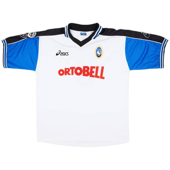2000-01 Atalanta Match Worn Away Shirt Zauri #8