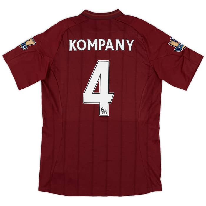2012-13 Manchester City Away Shirt Kompany #4 (M)