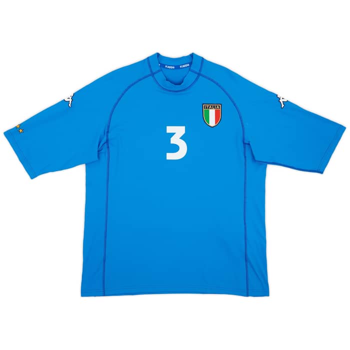 2000-01 Italy Home Shirt Maldini #3 (XXL)